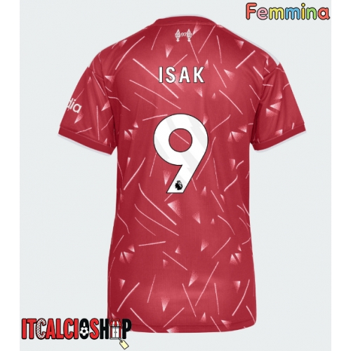 Liverpool Alexander Isak #9 Prima Maglia Femmina 2026-27 Manica Corta